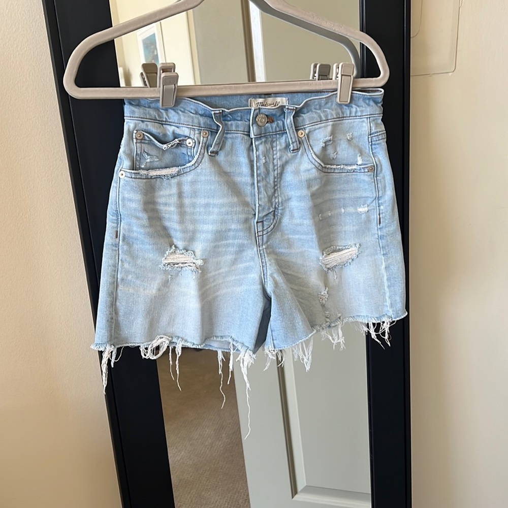 Madewell jean shorts